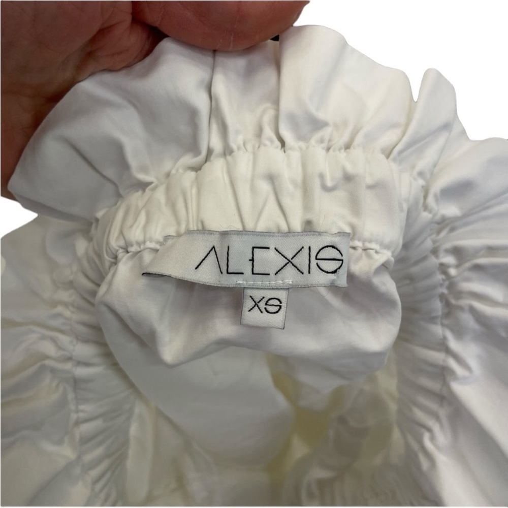 Alexis Ruffle Top XS White - Picture 11 of 15